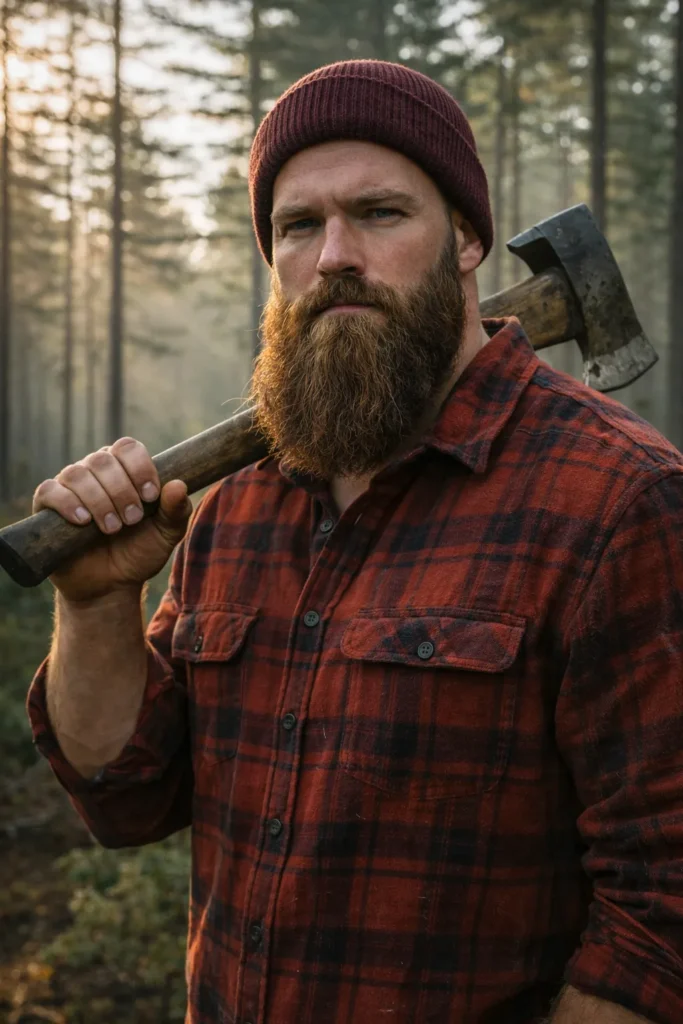 Rugged Lumberjack Beard