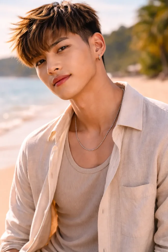 Sandy Blonde Highlights