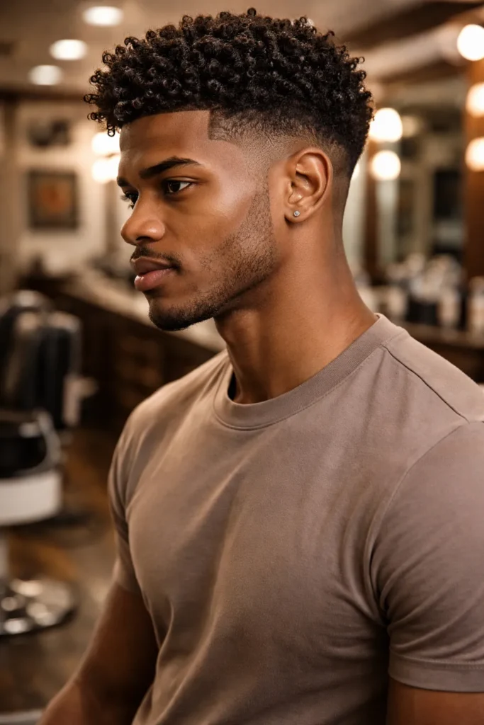 Sculpted Fade Broccoli Cut