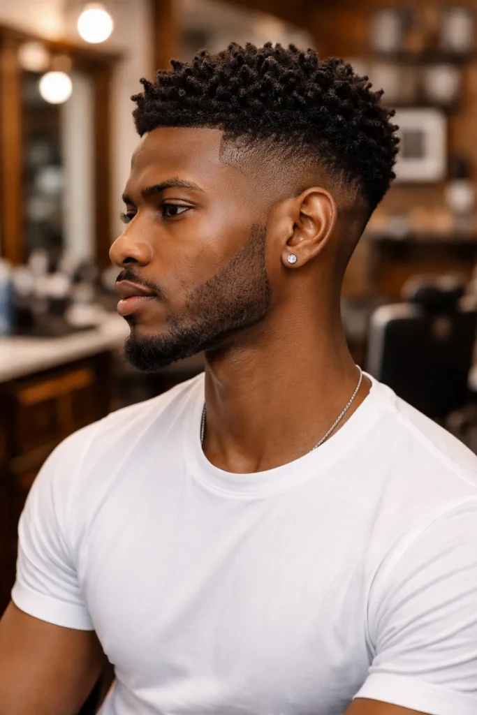 Sharp Line Broccoli Fade