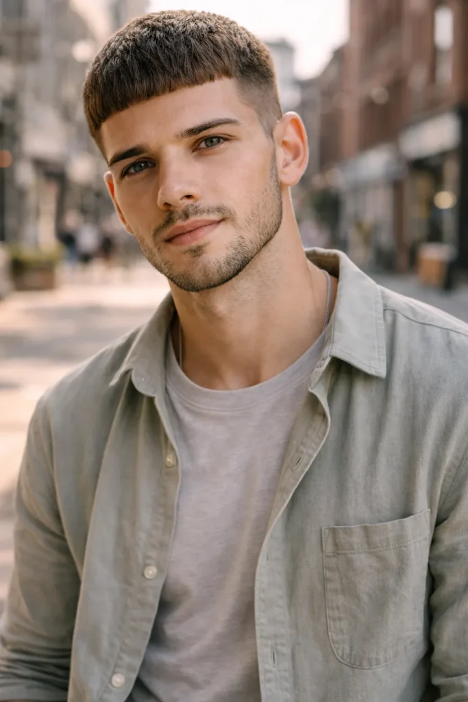 Short Caesar (Soft Fringe)