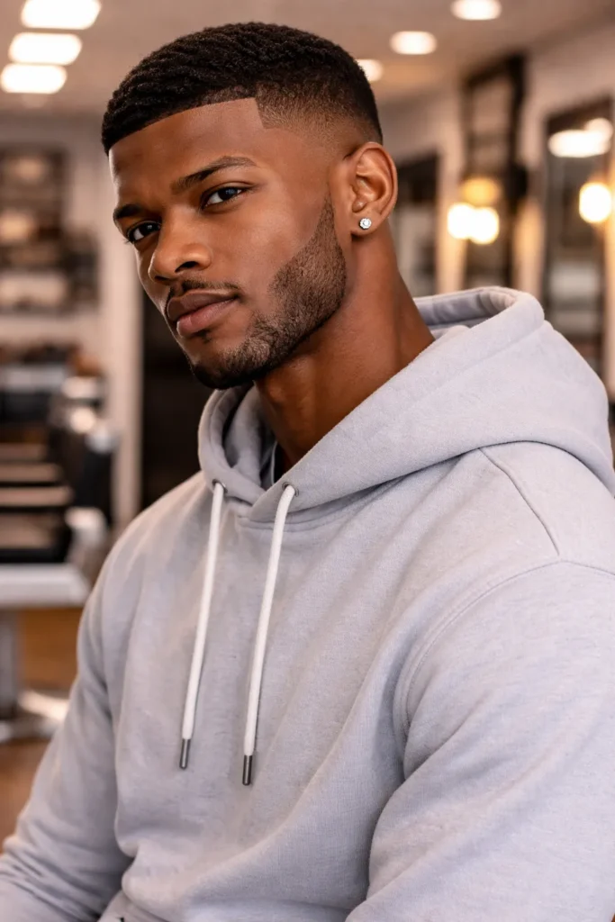 Short Caesar with Skin Taper