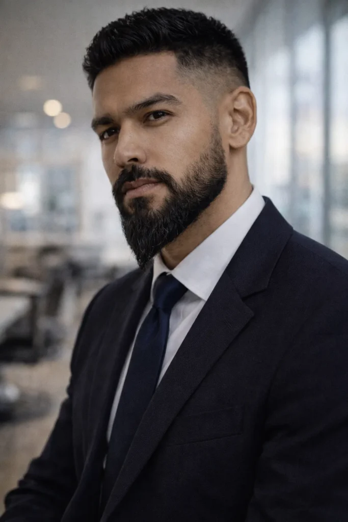 Short Corporate Ducktail