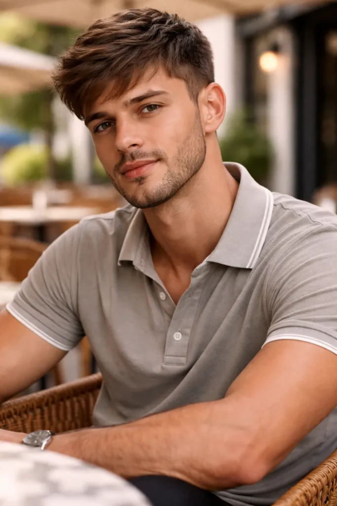 Short Layered Scissor Cut