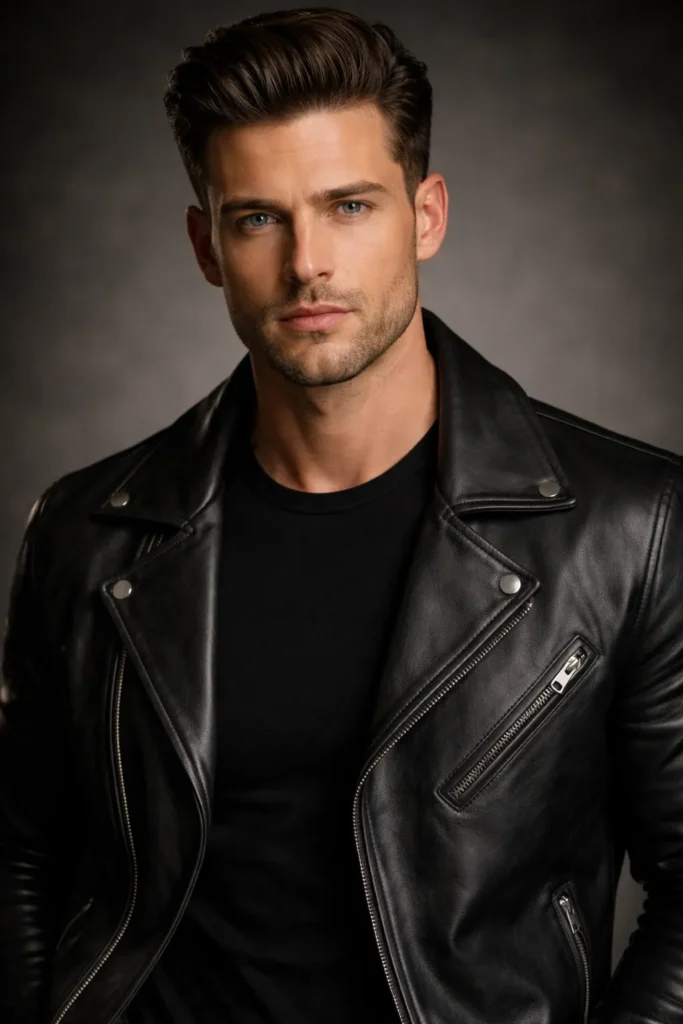 Short Pompadour with Matte Finish