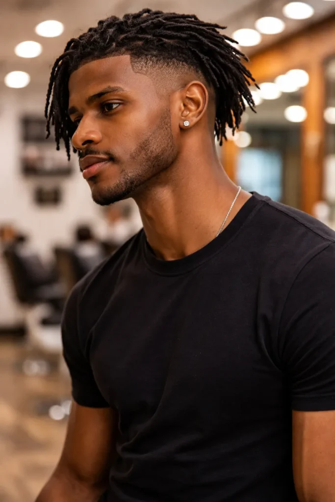 Skin Fade Short Locs