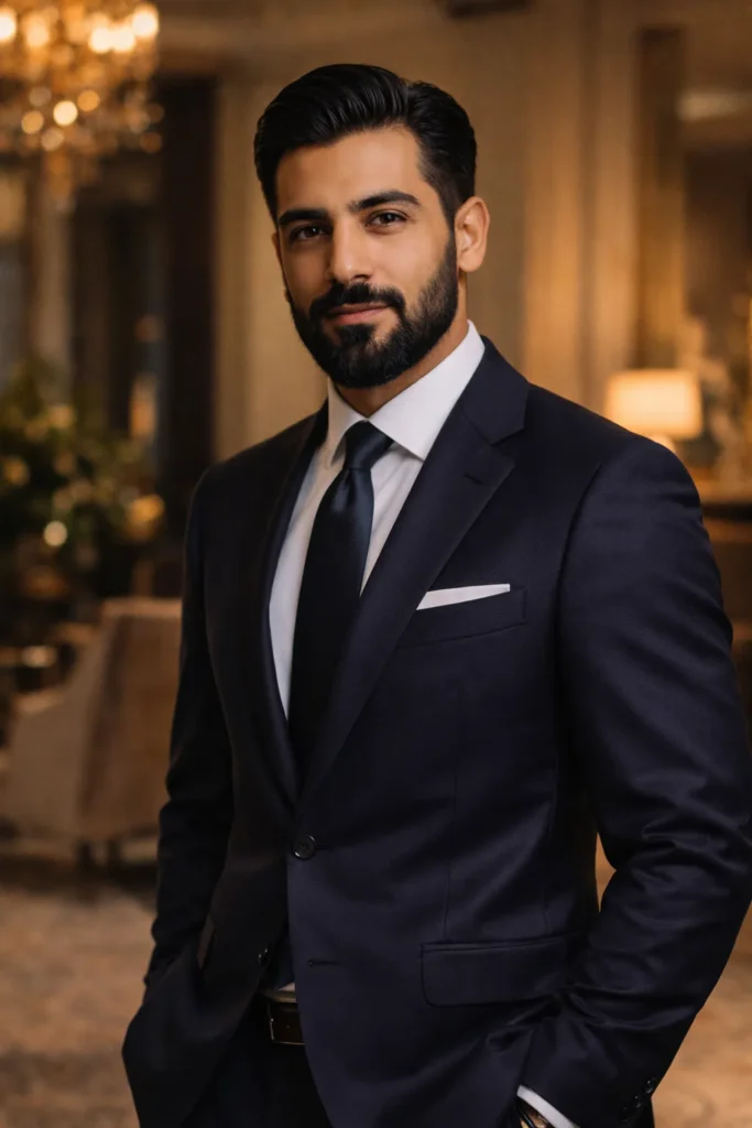 Slick Back Comb Over Fusion