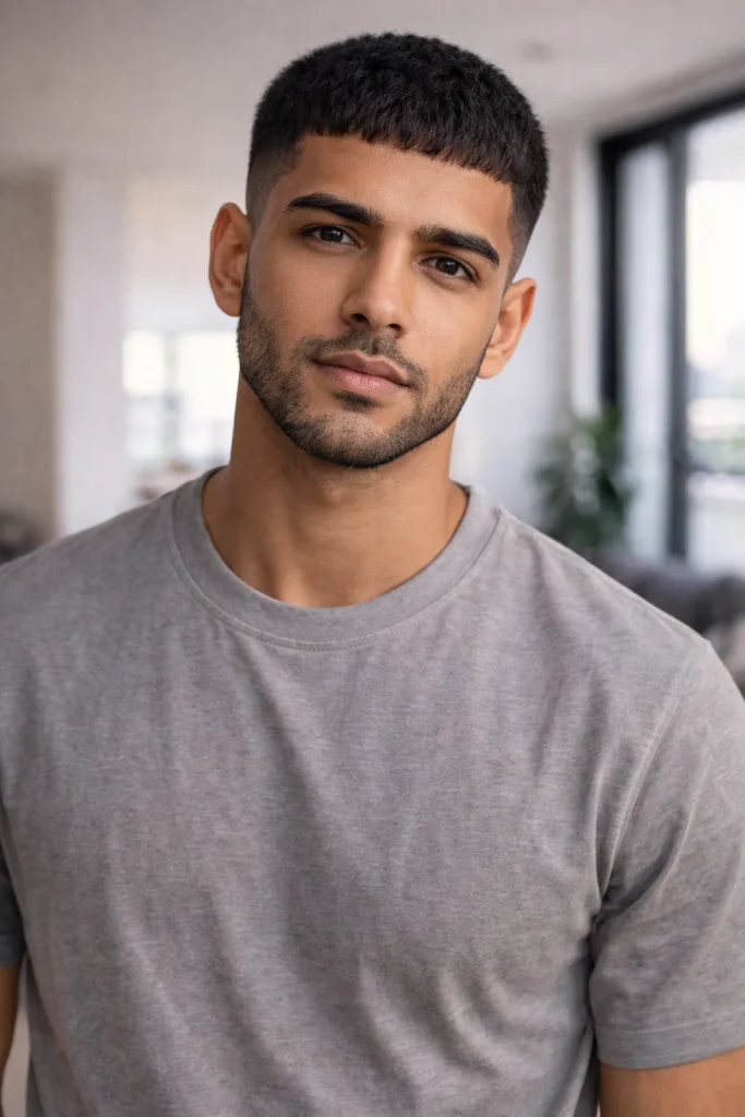 Soft Caesar for Thick Hair