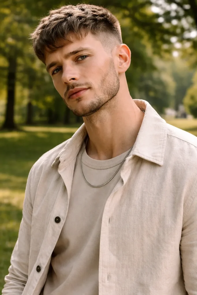 Soft Natural French Crop