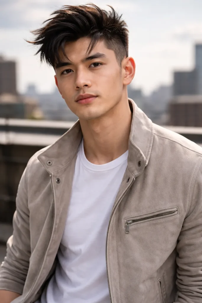 Soft Quiff with Natural Flow