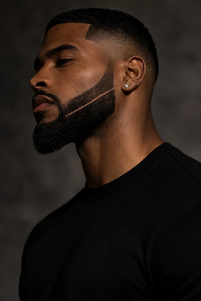 Split-Line Designer Beard