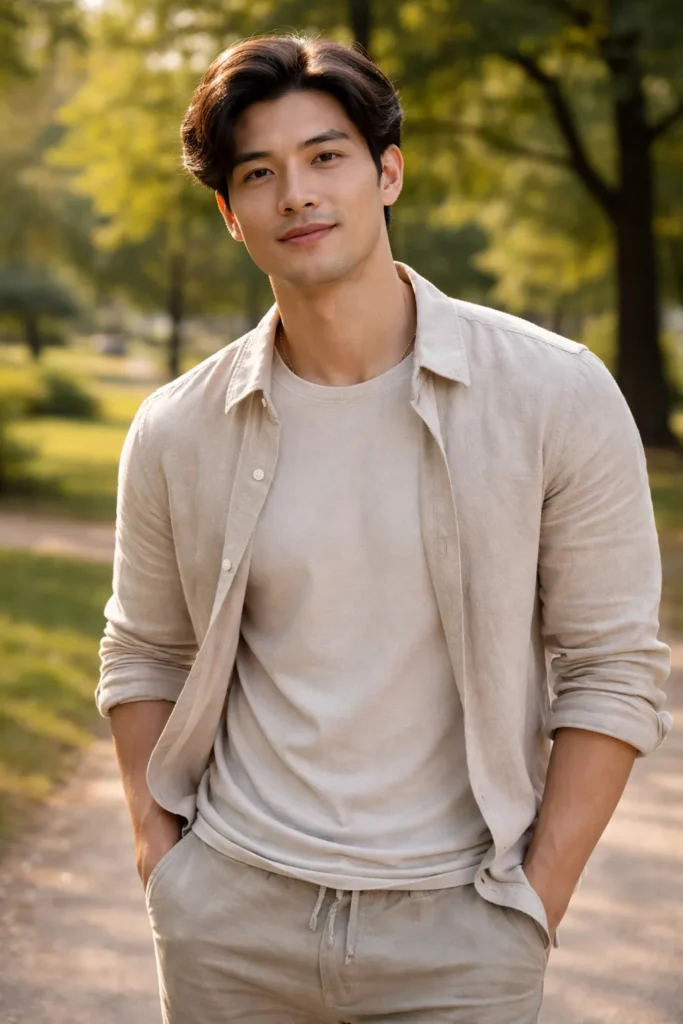 Straight Hair Flow Cut