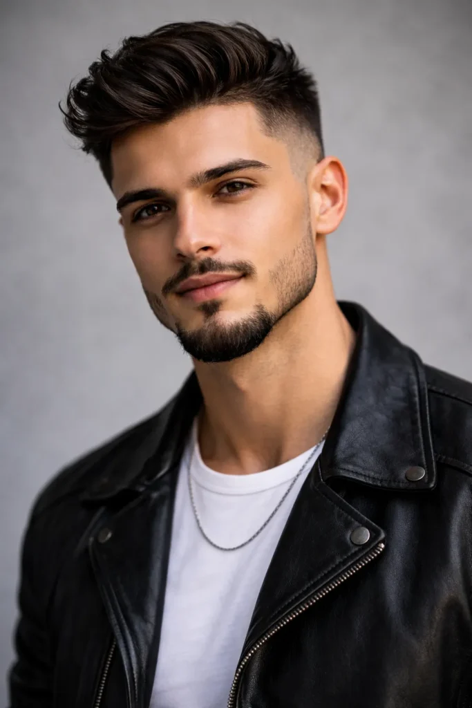 Stylish Anchor Beard Design