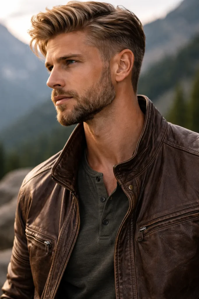 Textured Blonde Beard