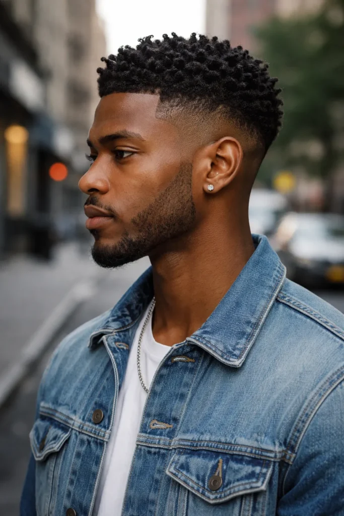 Textured Broccoli Fade