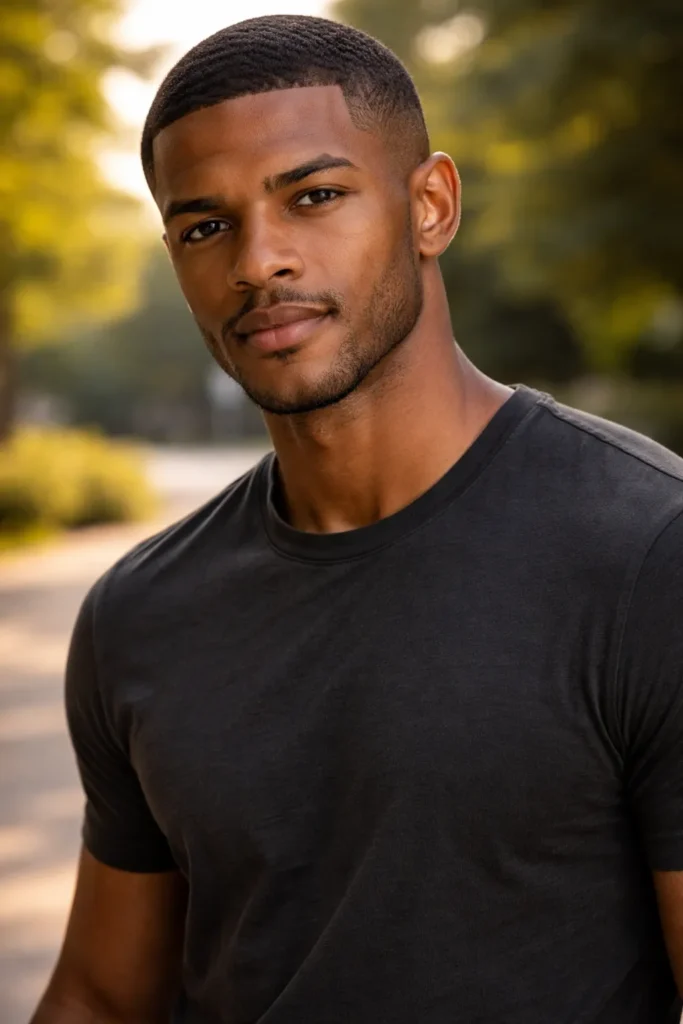 Textured Buzz with Shadow Detailing