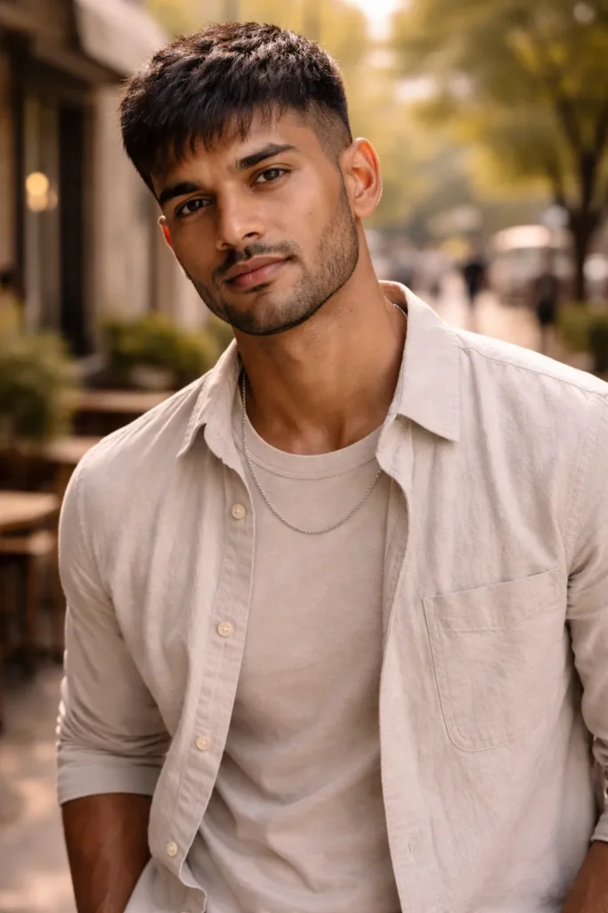 Textured French Crop