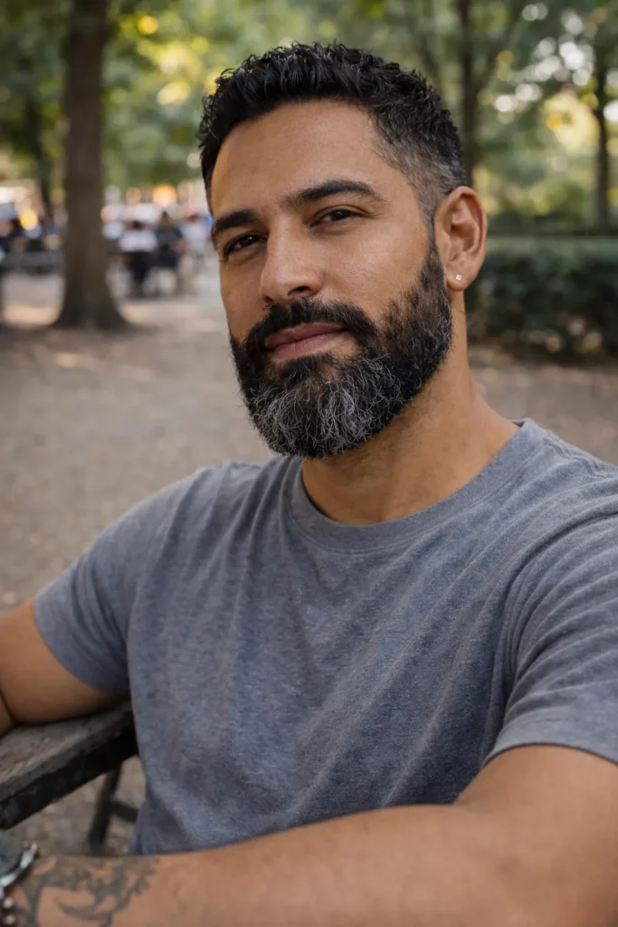 Thick Layered Medium Beard