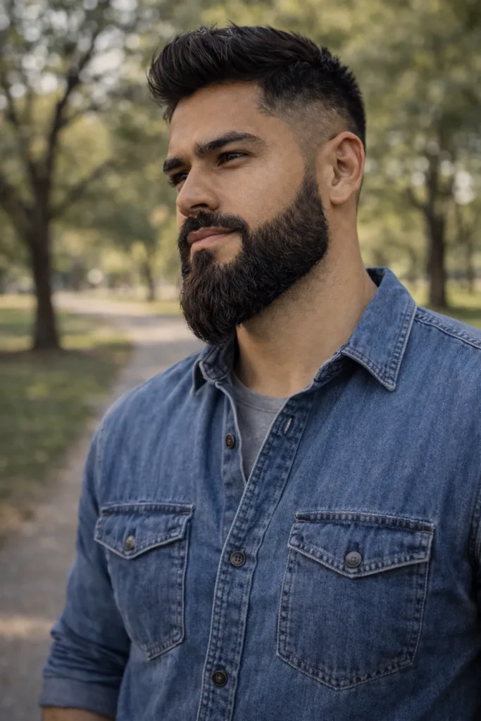 Thick and Full Ducktail