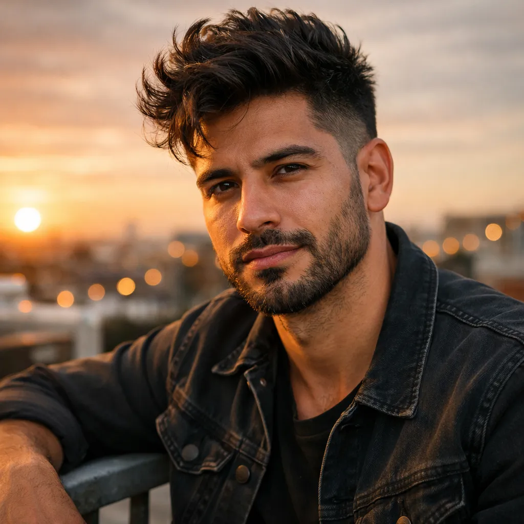 Tousled Volume Skin Fade Undercut