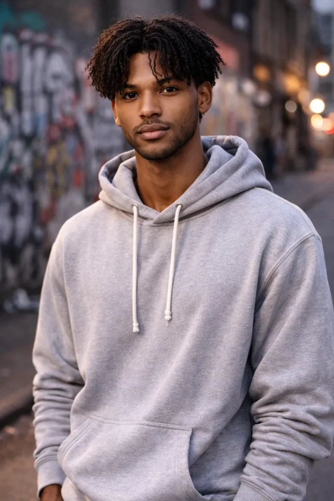 Urban Street Curtain Bangs