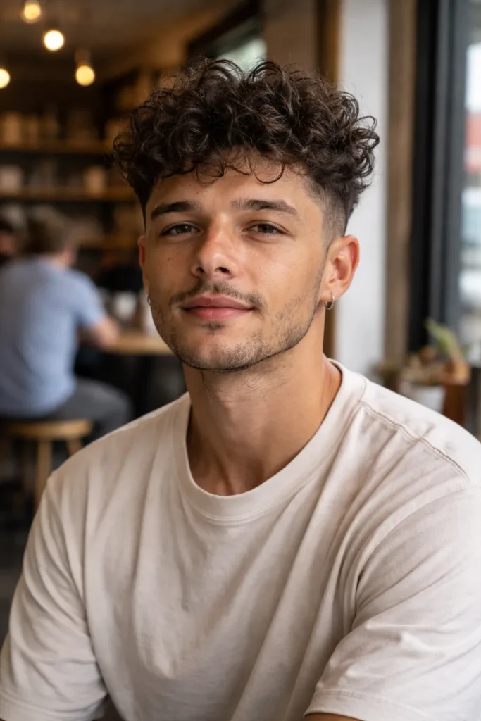 Volume Crown + Mid Taper Fade