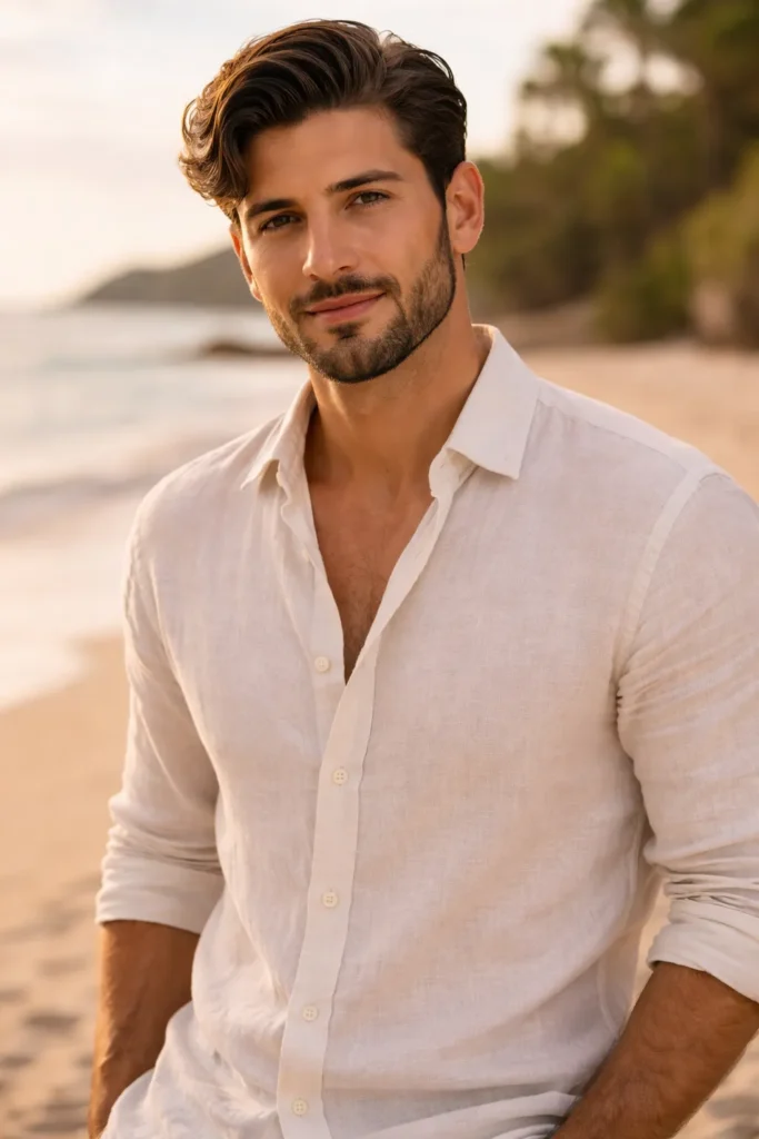 Wavy Natural Comb Over