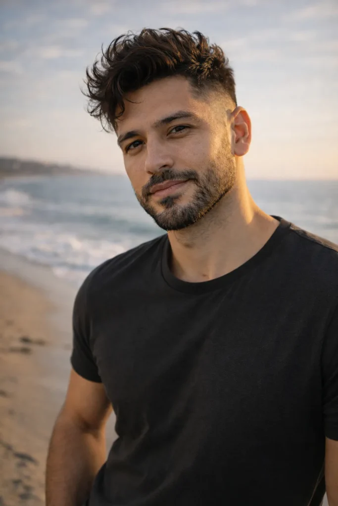 Wavy Skin Fade Undercut 