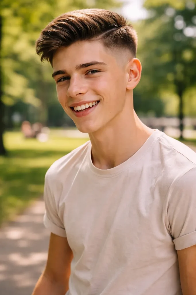 Youth Trend Comb Over