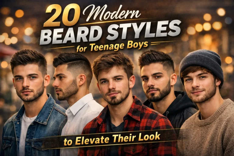 24 Modern Haircuts for Teenage Boys to Elevate Their Look