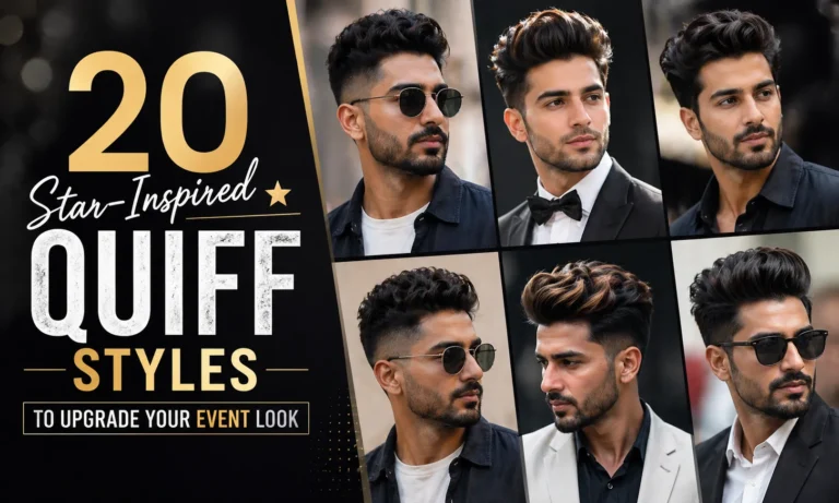 20 Star-Inspired Quiff Styles to Upgrade Your Event Look