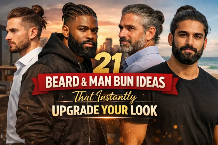 21 Beard & Man Bun Ideas That Instantly Upgrade Your Look