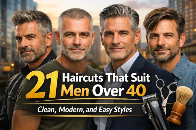 21 Haircuts That Suit Men Over 40 (Clean, Modern, and Easy Styles)