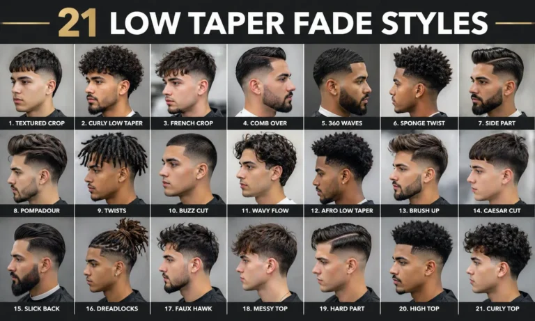21 Low Taper Fade Styles for Men (Clean & Modern Looks)
