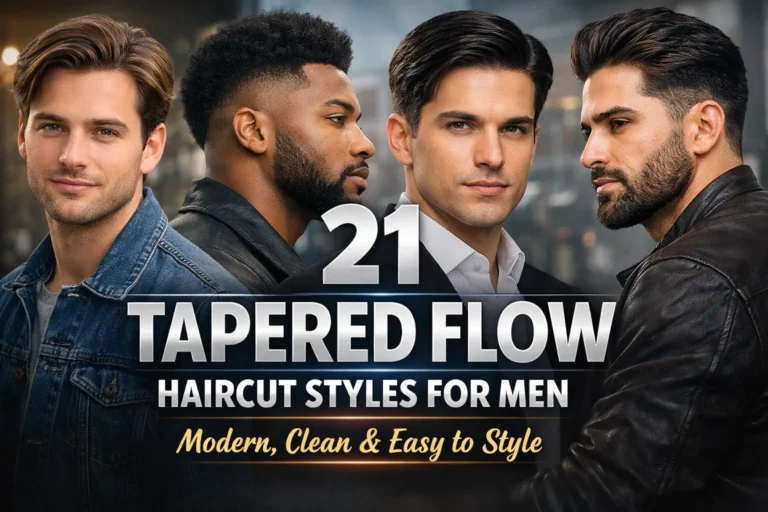 21 Tapered Flow Haircut Styles for Men (Modern, Clean & Easy to Style)