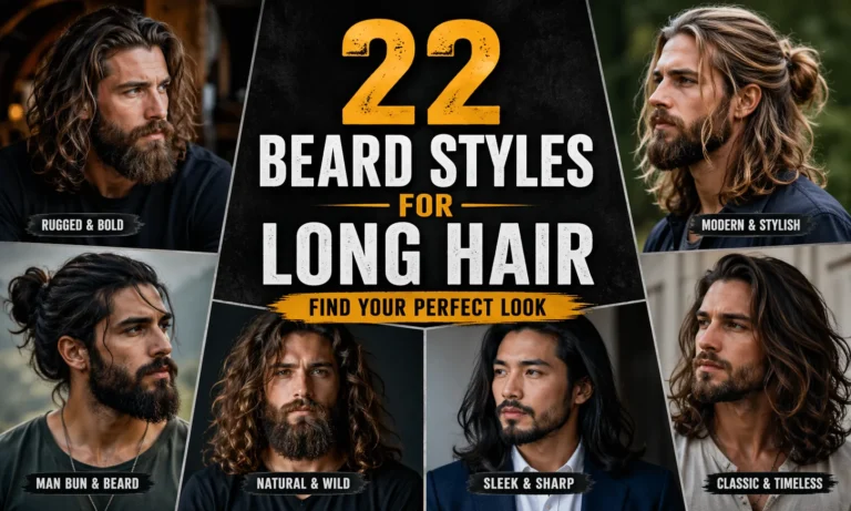 22 Best Beard Styles for Men with Long Hair That Actually Look Good