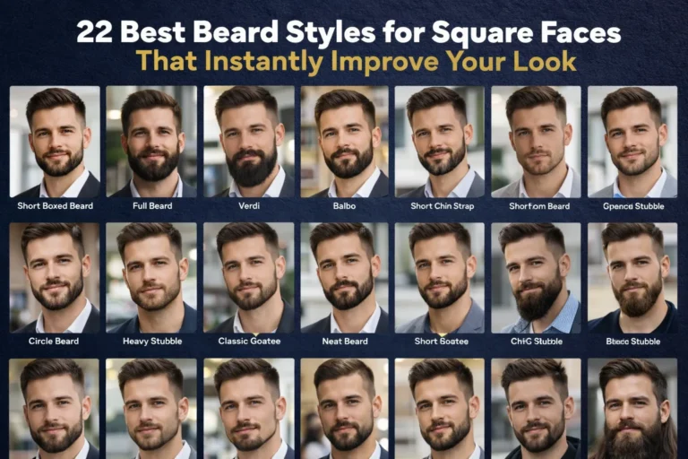 22 Best Beard Styles for Square Faces That Instantly Improve Your Look