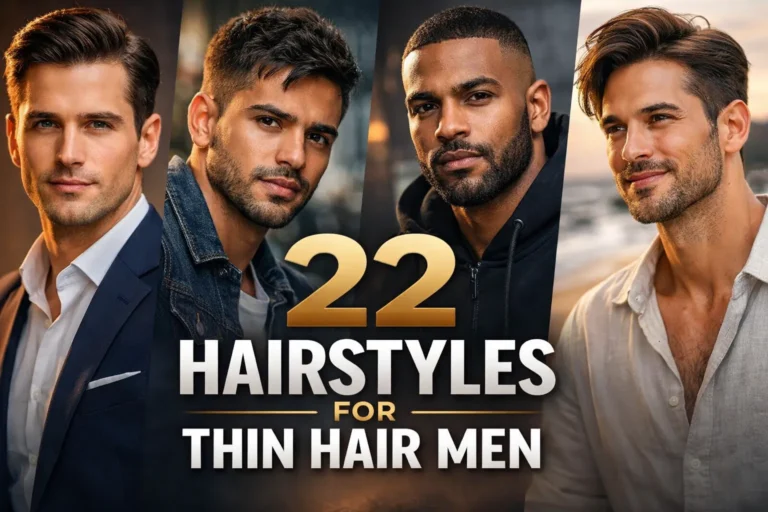 22 Hairstyles for Thin Hair Men That Make Hair Look Thicker