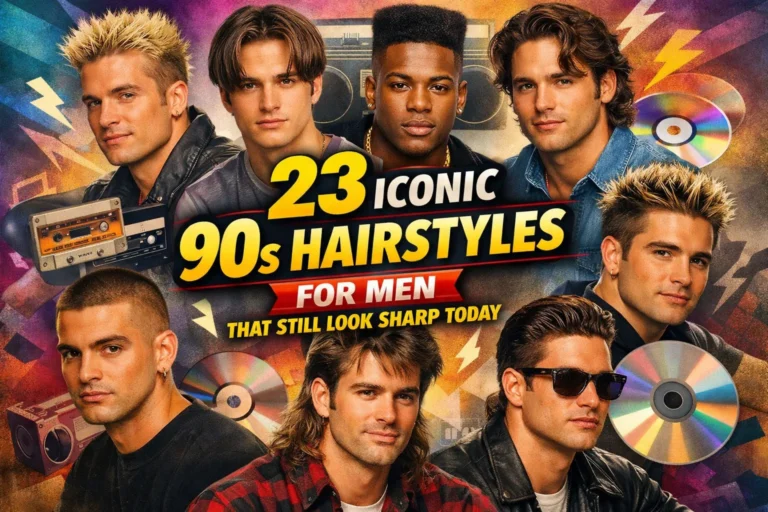 23 Iconic 90s Hairstyles for Men That Still Look Sharp Today
