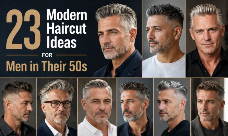 23 Modern Haircut Ideas for Men in Their 50s