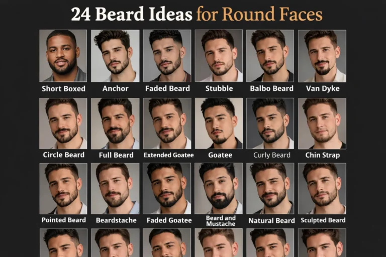 24 Beard Ideas for Round Faces That Sharpen Your Jawline 24 Best Beard Styles for Round Faces to Get a Sharp Jawline
