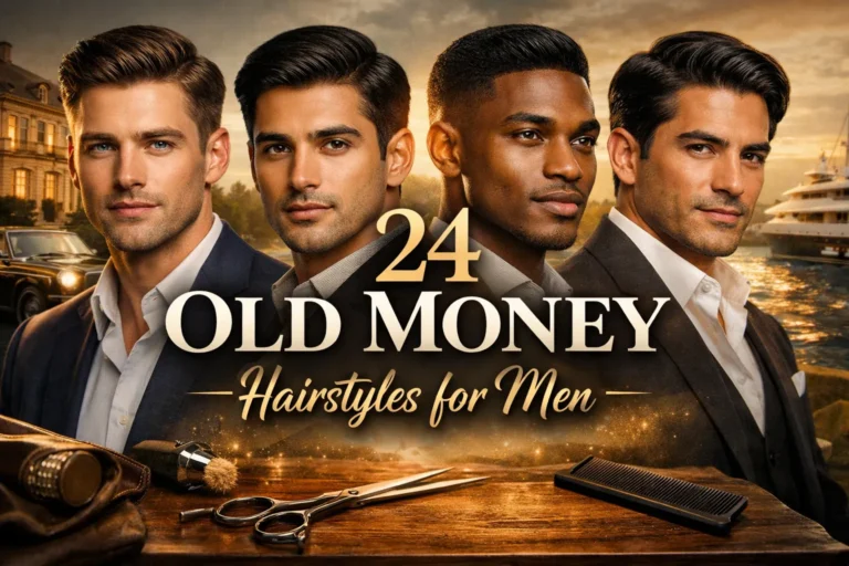 24 Old Money Hairstyles for Men That Always Look Clean and Effortlessly Rich