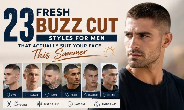 25 Clean Buzz Cut Styles Every Man Should Try This Summer (Face Shape Guide)
