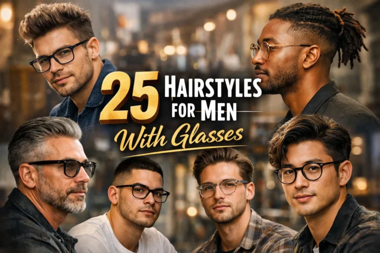 25 Best Hairstyles for Men With Glasses to Look Sharp and Stylish