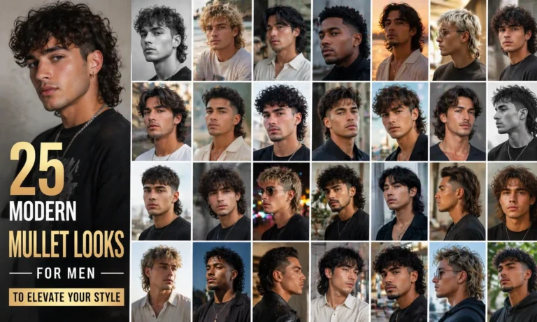 25 Modern Mullet Looks for Men to Elevate Your Style