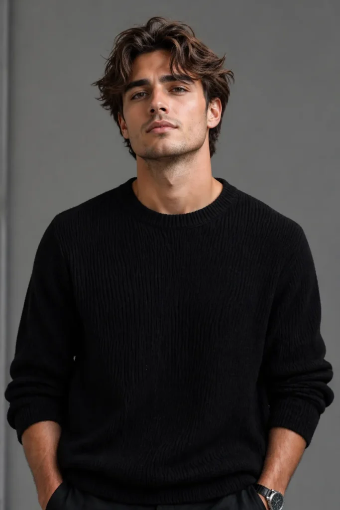 Air-Sculpted Winter Midi Cut