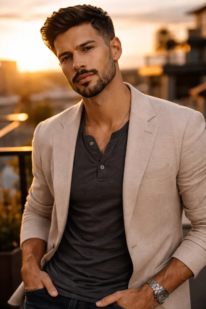 Anchor Mustache Style