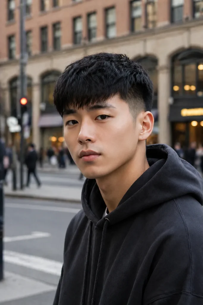 Angular Fringe Low Fade