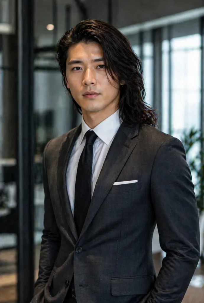 Angular High-Gloss Side Sweep