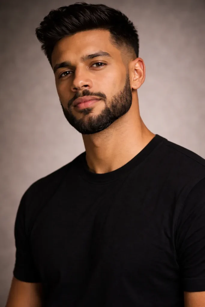 Angular Short Box Beard